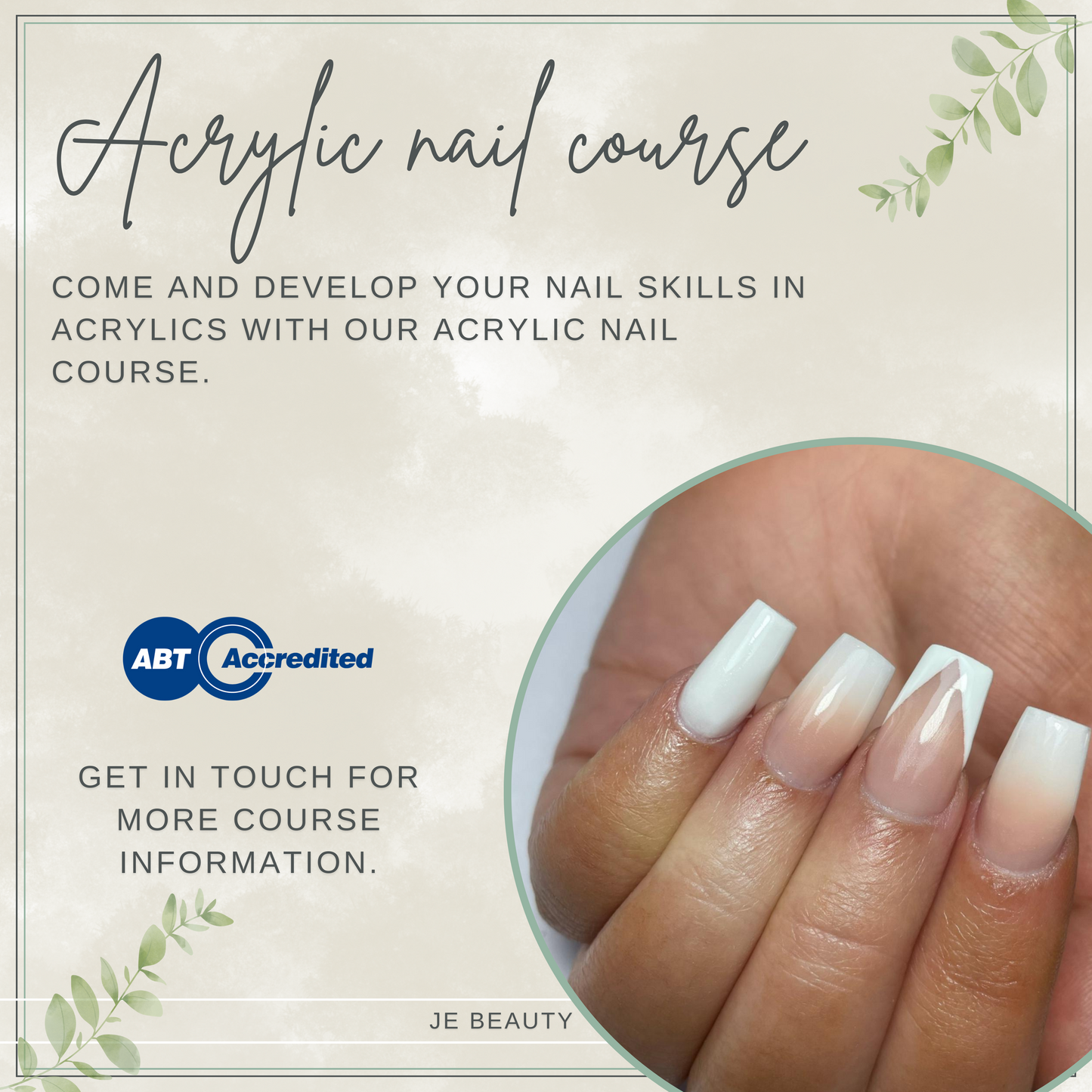 Acrylic Extension Course