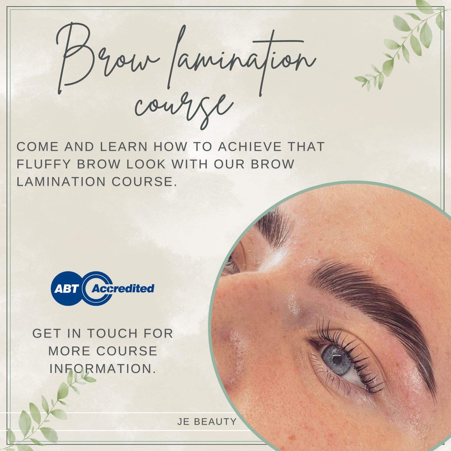 Brow Lamination Course